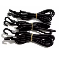 Еластичний багажний шнур із гачками 1.5 м — стяжна гумка для авто, багажу, велосипеда, намету, байдарки