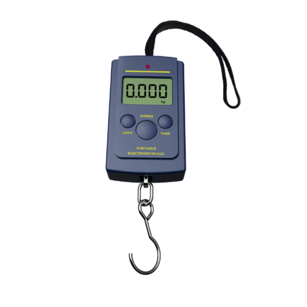 Портативні цифрові кишенькові підвісні ваги з гачком 40 кг/10 г, міні