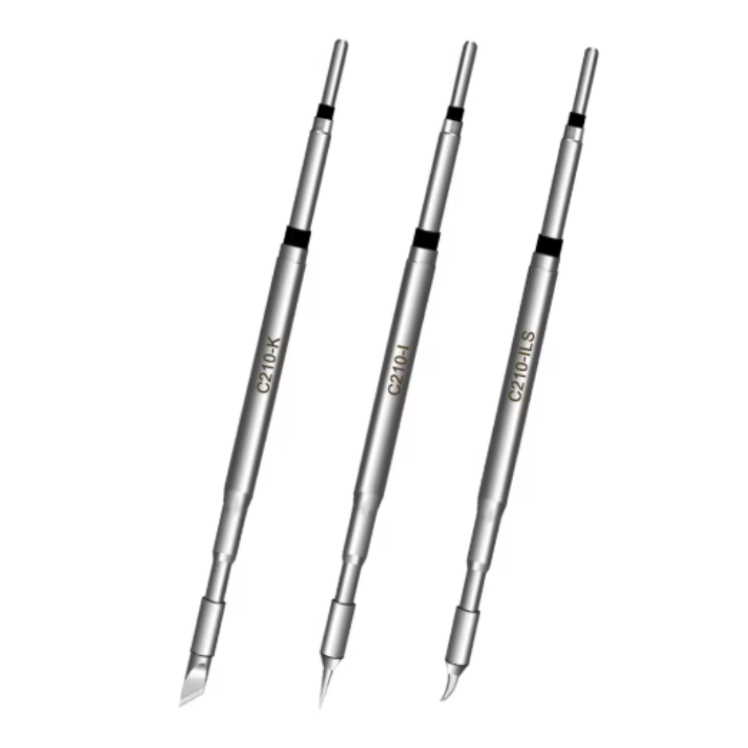 Паяльні жала та зварювальна головка для JBC C210-ILS