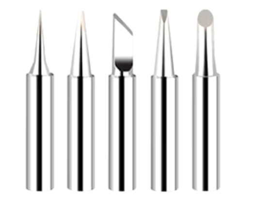 Комплект жал для паяльника 5 шт (I, B, K, 2.4D, 3C), Ø6/4 мм