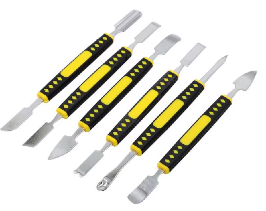 Набір інструментів: 6 металевих лопаток для ремонту техніки