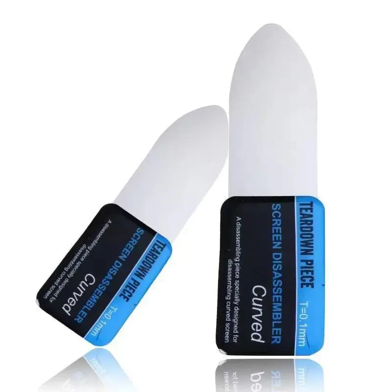 Металева лопатка WEIYIQI для розбирання мобільного телефону з ультратонким зігнутим шпателем