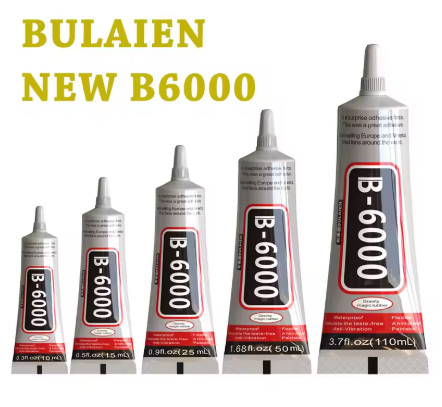 Прозорий клей Bulaien B6000 10–110 мл для ремонту та універсального використання 25 мл