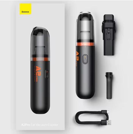 Baseus A2 Pro — автомобільний пилосос 2-в-1 з функцією всмоктування та видування, акумулятор 6000 мА·год