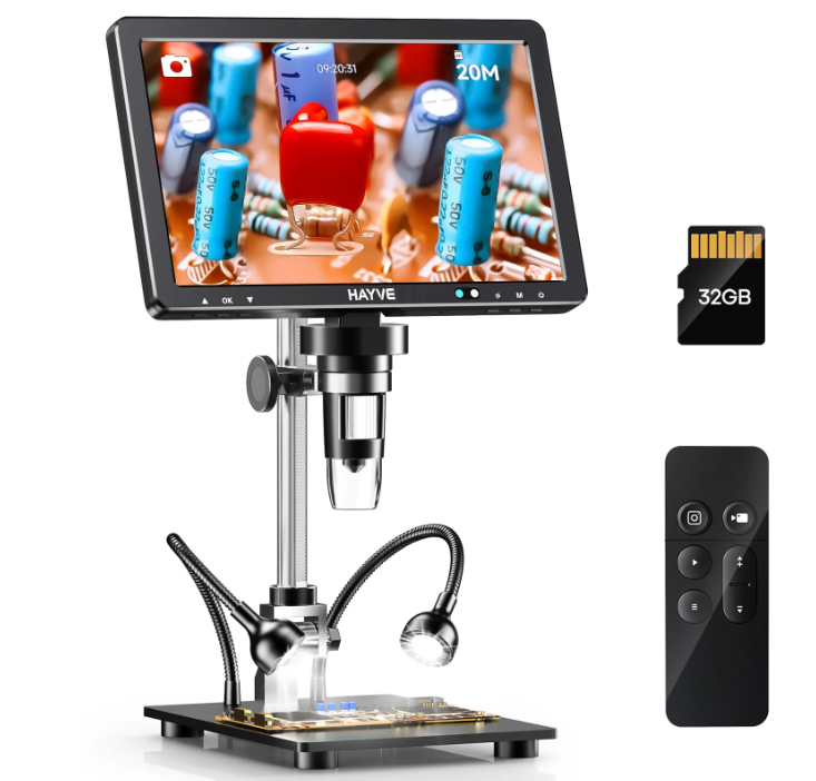 Цифровий мікроскоп RIEVBCAU DM12 10.1" для пайки та ремонту